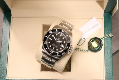 Rolex Seadwller Anniversary Red Writing 43MM Sstainless Steel 126600 Box & Papers 2021