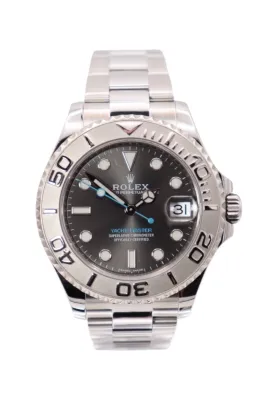 Rolex Yatch-Master 268622 Stainless Steel 37mm Rhodium B&P 2018