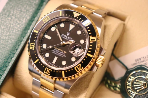 Rolex Seadweller 43MM 18K Yellow Gold & Stainless Steel 126603 Full Set 2019