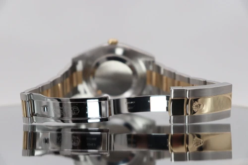 Rolex Datejust II 41MM Steel & Yellow Gold Grey Slate Dial 116333 Circa 2010