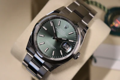 Rolex Datejust 36MM Mint Green Dial Oyster Bracelet 126200 Full Set 2026