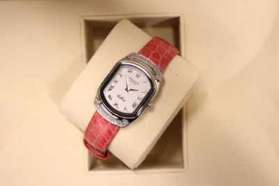 Rolex Cellini Cellissima 18K White Gold Diamond Bezel Boxed Circa 2008