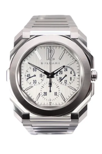 Bulgari Octo Finissimo Chrono GMT 43mm Stainless Steel 103661 E-Warranty 2022