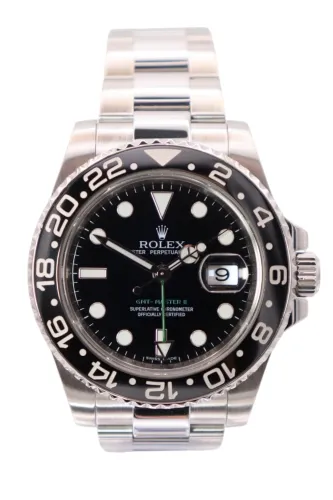 Rolex GMT-Master II 40mm 116710LN Black Dial Box & Papers 2008