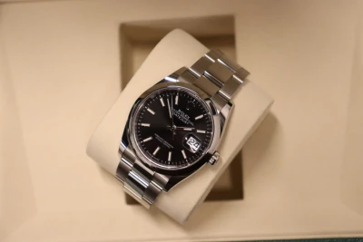 Rolex Datejust 36MM Black Dial Oyster Bracelet 126200 Full Set 2026