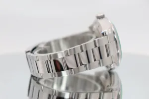 Rolex Milguass 116400GV Black Dial Green Glass Stainless Steel Box & Papers 2009