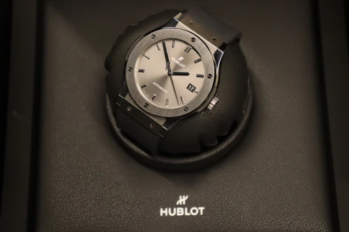 Hublot Classic Fusion Grey Titanium 45mm Ref. 511.NX.7071.RX E-Warranty 2023