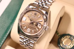 Rolex Datejust 36MM 18K White Gold Bezel Stainless Steel Jubilee 116234 B&P 2018