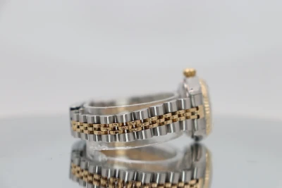 Rolex DateJust Steel & Gold Diamond Dial Fluted 26MM 69173 Boxed Circa 1985