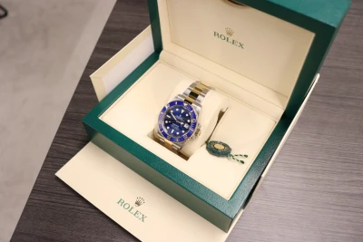 Rolex Submariner 41mm Steel & 18K Yellow Gold 126613LB Boxed Circa 2022