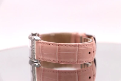 Franck Muller Long Island White Gold Pink Factory Diamond 900 S6 D Circa 2009