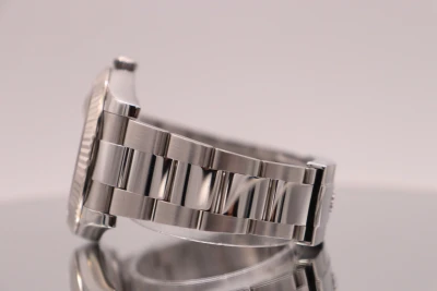 Rolex Date Just II 41mm Blue Baton Dial 116334 Oyster Stainless Steel Circa 2012