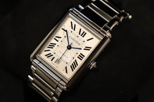 Cartier Tank Must XL Date Automatic Stainless Steel WSTA0053 Full Set 2022