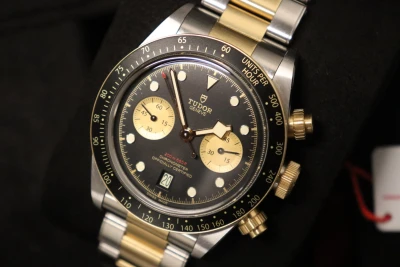 Tudor Black Bay Chronoghraph 41mm Steel & 18K Yellow Gold 79363N Full Set 2023