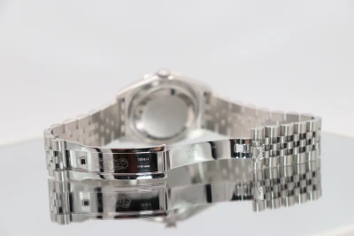 Rolex Datejust 36MM 116200 Aftermarket WG Diamond Bezel Black Dial B&P 2018