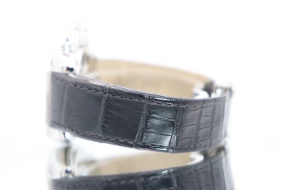 Cartier Roadster XL Chronograph Steel Leather Strap 2618 Boxed Circa 2005