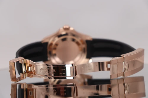 Rolex Yacht-Master 40MM 18K Everose Gold Oysterflex Black Dial 126655 2022 B&P