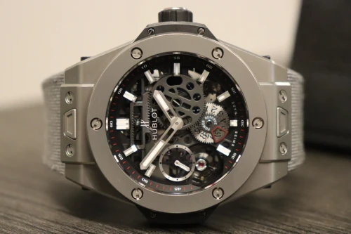 Hublot Big Bang Meca 45mm Titanium Sandblasted 414.NI.1123.RX E-Papers 2017