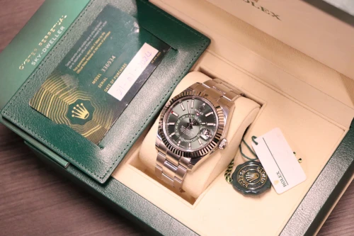 Rolex Sky-Dweller 336934 Mint Green Dial 42mm Stainless Steel 2024 Full Set Stickered