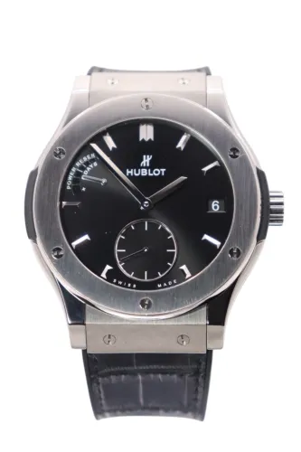 Hublot Classic Fusion 45MM 8 Day Power Reserve 516.NX.1470.LR Box & Papers 2016