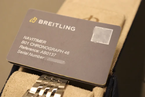 Breitling Navitimer B01 46 Green Dial Bracelet Box & Papers 2024