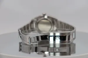 Rolex Milguass 116400GV Black Dial Green Glass Stainless Steel Box & Papers 2009