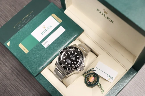 Rolex Seadweller 44mm Stainless Steel Black Dial Ref. 126660 2019 Box & Papers