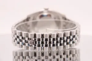 Rolex Datejust 36MM 18K White Gold Bezel Stainless Steel Jubilee 116234 B&P 2018