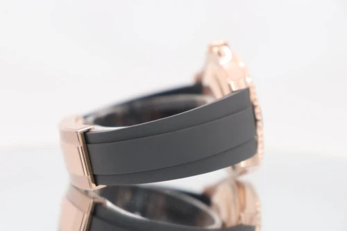 Rolex Yacht-Master 40MM 18K Everose Gold Oysterflex Black Dial 126655 2022 B&P