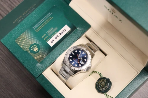 Rolex Yacht-Master 40mm Stainless Steel Blue Dial 126622 2022 Box & Papers