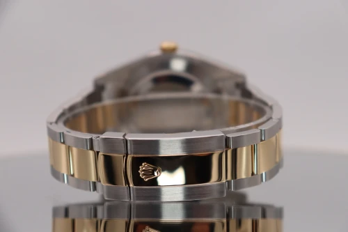 Rolex Datejust II 41MM Steel & Yellow Gold Grey Slate Dial 116333 Circa 2010