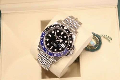 Rolex GMT-Master II 40MM Oystersteel Batgirl Ref. 126710BLNR 2019 Box & Papers