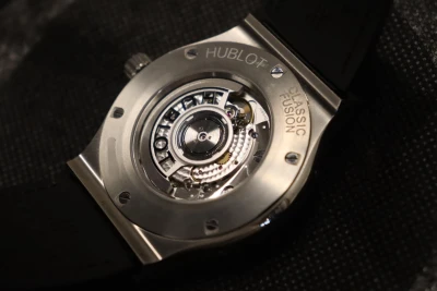 Hublot Classic Fusion 45MM Titanium Moonphase 517.NX.0170.LR Box & Papers 2018
