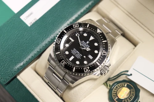 Rolex Seadweller 44mm Stainless Steel Black Dial Ref. 126660 2019 Box & Papers