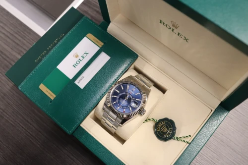 Rolex Skydweller 42mm Stainless Steel Blue Dial Ref. 326934 2020 Box & Papers
