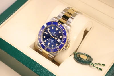 Rolex Submariner 41mm Steel & 18K Yellow Gold 126613LB Boxed Circa 2022