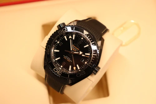 Omega Planet Ocean GMT Deep Black 45.5MM Ref. 215.92.46.22.01.001 Full Set 2018