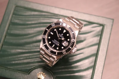 Rolex Submariner Date 40MM Stainless Steel 16610 Rehaut Serial Circa 2009 Boxed