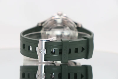 Omega Seamaster 42MM Green Dial Ceramic Bezel Rubber Strap 210.32.42.20.10.001 Box & Papers 2023