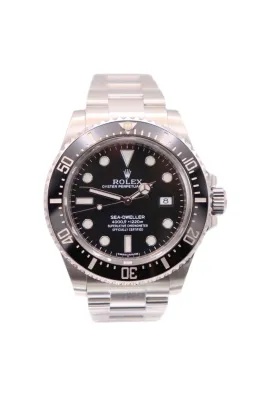 Rolex Sea Dweller SD4000 stainless steel 40mm 116600 B&P 2015