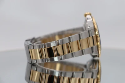 Rolex Submariner Date 18K Yellow Gold & Steel 16613 Blue Dial Box & Papers 2002