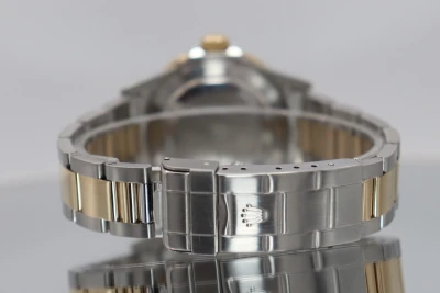 Rolex Submariner Date 18K Yellow Gold & Steel 16613 Blue Dial Box & Papers 2002