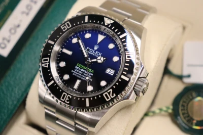 Rolex Deepsea 44MM 136660 James Cameron Blue Dial Stainless Steel Full Set 2023