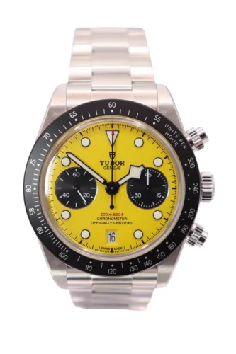Tudor Black Bay Chrono Yellow Ref. 79360N Full Set Stickered 2026