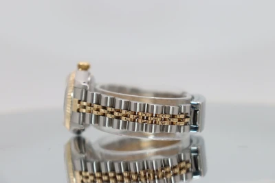 Rolex DateJust Steel & Gold Diamond Dial Fluted 26MM 69173 Boxed Circa 1985