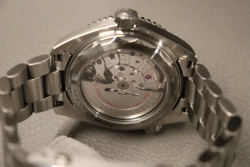 Omega Seamaster Planet Ocean 43.5MM Black Orange Bezel Steel 215.30.44.21.01.002