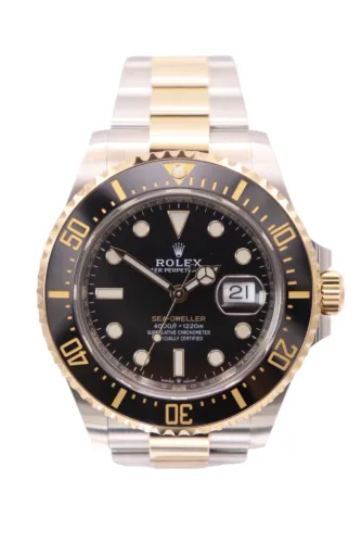 Rolex Seadweller 43MM 18K Yellow Gold & Stainless Steel 126603 Full Set 2019