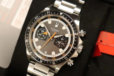 Tudor Heritage Chrono Auto 42MM Stainless Steel 70330N Box & Papers 2023