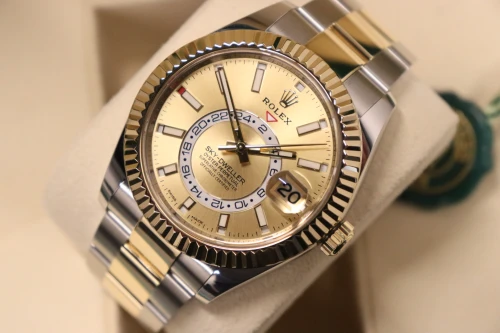 Rolex Sky-Dweller 42mm Steel & Yellow Gold 326933 2020 Box & Papers